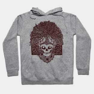 Skull and Tree Crown Hoodie